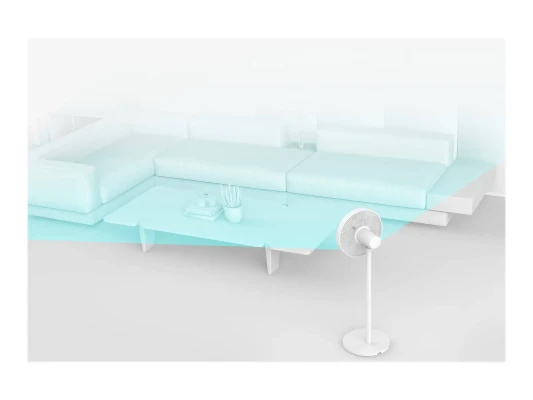Xiaomi  |  Mi Smart stāvo ventilators  |  2  |  Stāvo ventilators  |  Balts  |  Oscilācija  |  15 W