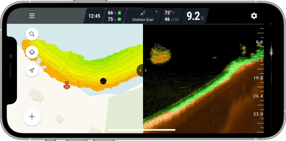 Deeper  |  Smart Sonar PRO+2  |  Sonar  |  Wi-Fi  |  Black