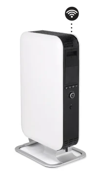 Mill  |  Heater  |  OIL1500WIFI3 GEN3  |  Oil Filled Radiator  |  1500 W  |  Number of power levels 3  |  Suitable for rooms up to 25 m²  |  White / Black