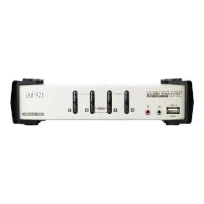 ATEN CS1734B - KVM  /  audio  /  USB switch - 4 ports  |  Aten