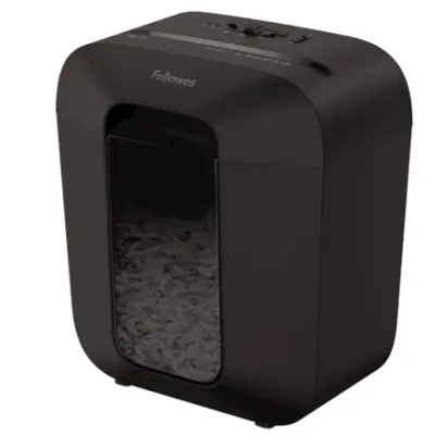 Powershred  |  LX25  |  Black  |  11.5 L  |  Credit cards shredding  |  Paper handling standard / output 6 sheets per pass  |  Cross-Cut Shredder  |  Warranty 24 month(s)