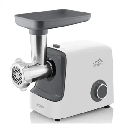 ETA  |  Meat mincer  |  ETA507590000  |  White  |  2200 W  |  Throughput (kg / min) 2.3