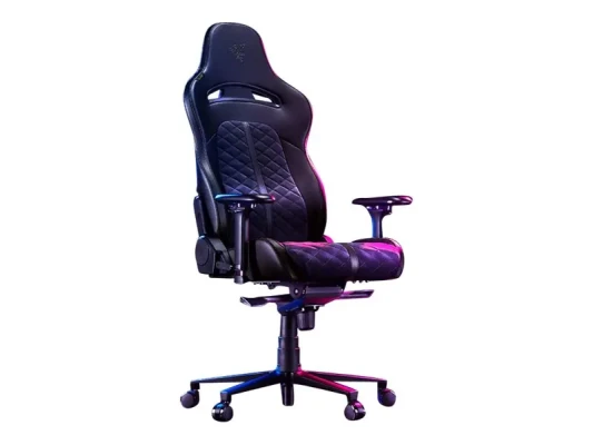 Razer Enki Ergonomic Gaming Chair EPU Synthetic Leather; Steel  |  Black