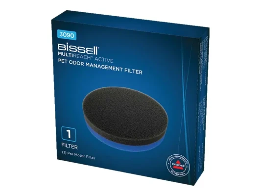 Bissell  |  Multireach Active dzīvnieku smaku pārvaldības filtrs, putekļsūcēju piederumi  |  Nav ml  |  1 gab.  |  Melns
