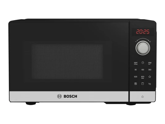 Bosch  |  Microwave oven Serie 2  |  FEL023MS2  |  Free standing  |  20 L  |  800 W  |  Grill  |  Black