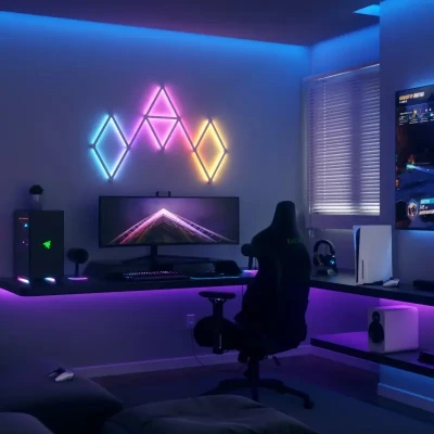 Nanoleaf  |  Lines Starter Kit (9 panels)  |  16M+ colors
