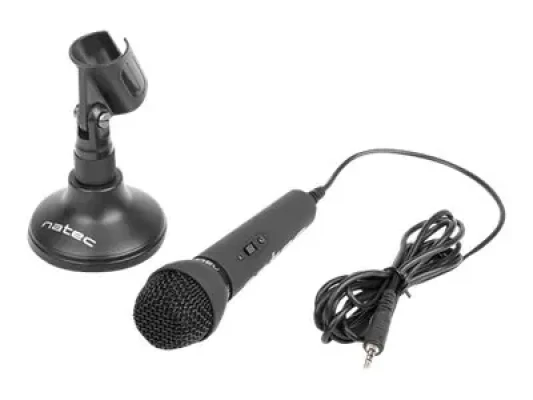 Natec  |  Microphone  |  NMI-0776 Adder  |  Black  |  Wired