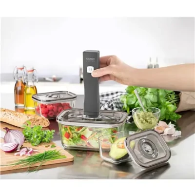 Caso  |  Vacu OneTouch Vacuum sealer Eco-Set  |  Black