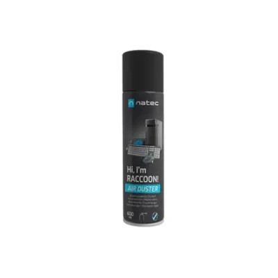 Natec Saspiestā Gaisa Putekļu Sūcējs, Raccoon Air, 600 ml  |  Natec  |  NSC-1763  |  Gaisa Putekļu Sūcējs  |  600 ml