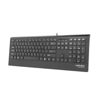 Natec Tastatūra, Barracuda, ASV Izkārtojums, Plāna  |  Natec  |  Tastatūra  |  Barracuda  |  Standarta  |  Vadu  |  ASV  |  Melns  |  529 g