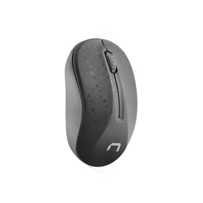 Natec Mouse, Toucan, Wireless, 1600 DPI, Optical, Black-Grey  |  Natec  |  Mouse  |  Optical  |  Wireless  |  Black / Grey  |  Toucan