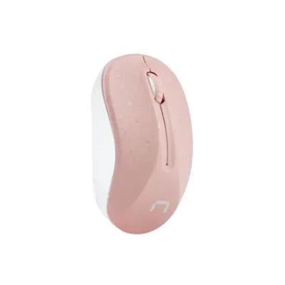Natec Mouse, Toucan, Wireless, 1600 DPI, Optical, Pink-White  |  Natec  |  Mouse  |  Optical  |  Wireless  |  Pink / White  |  Toucan