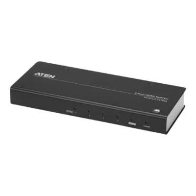 Aten  |  4-Port True 4K HDMI Splitter  |  VS184B  |  Warranty 24 month(s)