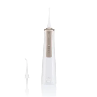ETA  |  Oral Irrigator  |  Sonetic ETA270890000  |  Cordless  |  200 ml  |  Number of heads 2  |  White / Gold