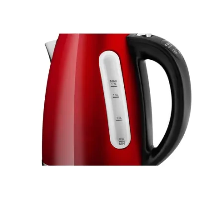 ETA  |  Kettle  |  Ela Digi ETA959890010  |  Electric  |  2200 W  |  1.7 L  |  Stainless steel  |  360° rotational base  |  Red