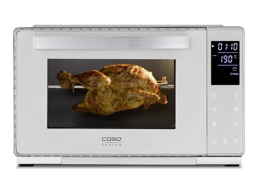 Caso  |  Compact oven  |  Bake & Style 26 Touch  |  Easy Clean  |  Compact  |  1500 W  |  Silver