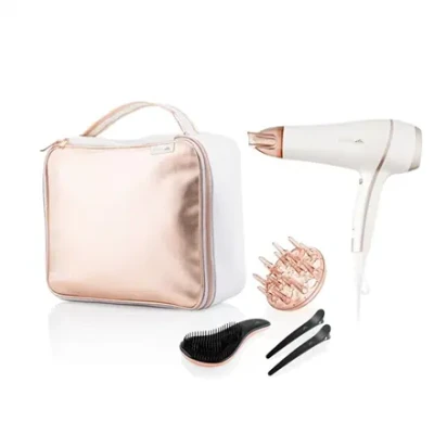 ETA  |  Hair Dryer  |  ETA732090010 Fenite gift set  |  2400 W  |  Number of temperature settings 3  |  Ionic function  |  Diffuser nozzle  |  White / Pink