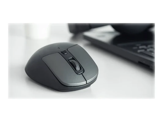 Natec Mouse, BlackBird 2, Silent, Wireless, 1600 DPI, Optical, Black  |  Natec  |  Mouse  |  Optical  |  Wireless  |  Black / Gray  |  BlackBird 2