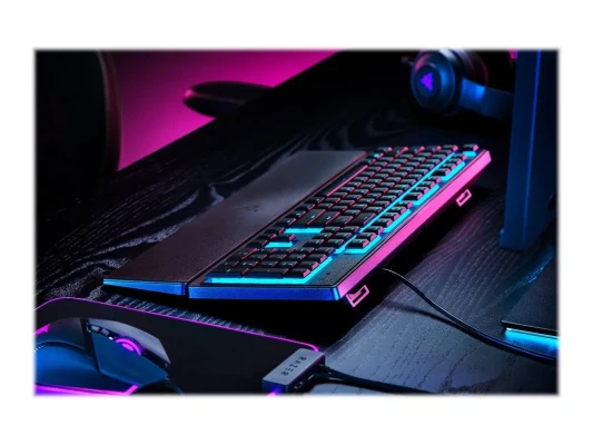 Razer  |  Игровая клавиатура  |  Ornata V3 X  |  Игровая клавиатура  |  Проводная  |  RGB LED подсветка  |  NORD  |  Черный  |  Цифровая клавиатура  |  Тихая мембрана