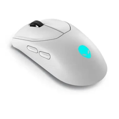 Dell  |  Mouse  |  Alienware Tri-Mode AW720M  |  2.4GHz Wireless Gaming Mouse  |  Wireless  |  Wireless - 2.4 GHz, Bluetooth 5.1. USB-C  |  Lunar light