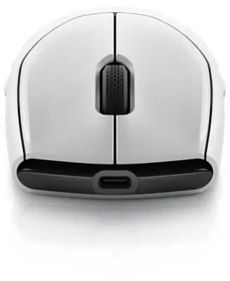 Dell  |  Mouse  |  Alienware Tri-Mode AW720M  |  2.4GHz Wireless Gaming Mouse  |  Wireless  |  Wireless - 2.4 GHz, Bluetooth 5.1. USB-C  |  Lunar light