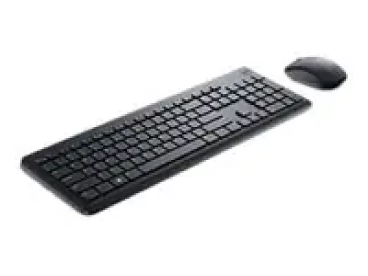 Dell  |  Keyboard and Mouse  |  KM3322W  |  Keyboard and Mouse Set  |  Wireless  |  Batteries included  |  EE  |  Black  |  Wireless connection