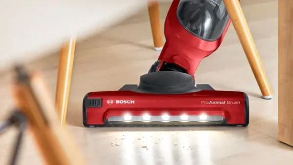 Bosch  |  Vacuum cleaner  |  Flexxo Gen2 28Vmax ProAnimal BBH3ZOO28  |  Cordless operating  |  Handstick  |  N / A W  |  25.2 V  |  Operating time (max) 55 min  |  Red  |  Warranty 24 month(s)