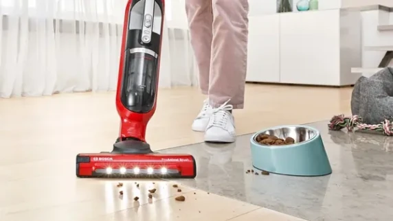 Bosch  |  Vacuum cleaner  |  Flexxo Gen2 28Vmax ProAnimal BBH3ZOO28  |  Cordless operating  |  Handstick  |  N / A W  |  25.2 V  |  Operating time (max) 55 min  |  Red  |  Warranty 24 month(s)