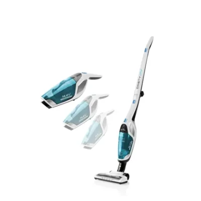 ETA  |  Vacuum Cleaner  |  Dasty AquaPlus ETA344790010  |  Cordless operating  |  Handstick and Handheld  |  95 W  |  14.4 V  |  Operating time (max) 45 min  |  White / Blue