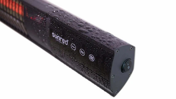 SUNRED  |  Heater  |  RD-DARK-25, Dark Wall  |  Infrared  |  2500 W  |  Black  |  IP55