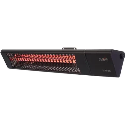 SUNRED  |  Heater  |  PRO25W-SMART, Triangle Dark Smart Wall  |  Infrared  |  2500 W  |  Black  |  IP55
