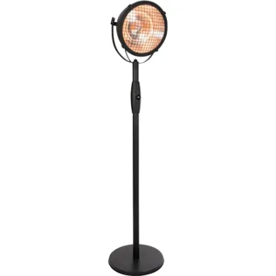 SUNRED  |  Sildītājs  |  RSS19, Indus Bright stāvošs  |  Infrasarkanais  |  2100 W  |  Melns  |  IP54