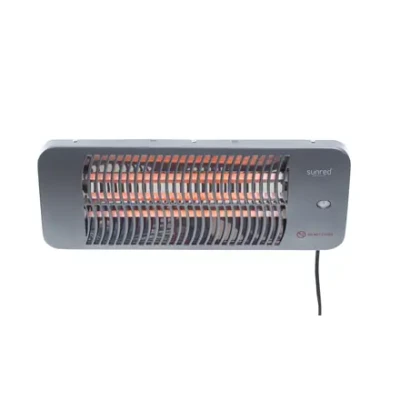 SUNRED  |  Heater  |  LUG-2000W, Lugo Quartz Wall  |  Infrared  |  2000 W  |  Grey  |  IP24