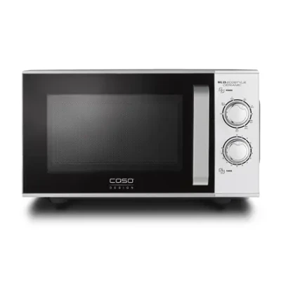 Caso  |  Keramiskā mikroviļņu krāsns ar grilu  |  MG 25 Ecostyle  |  Brīvi stāvoša  |  25 L  |  900 W  |  Grils  |  Sudraba