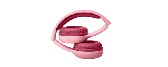 Muse  |  Стерео наушники для детей  |  M-215BTP  |  Накладные  |  Bluetooth  |  Розовые  |  Беспроводные