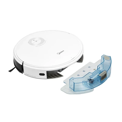 Midea  |  Robotic Vacuum Cleaner  |  I5C  |  Wet&Dry  |  Operating time (max) 120 min  |  Lithium Ion  |  2600 mAh  |  4000 Pa  |  White