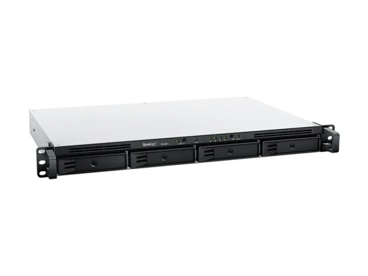 Synology  |  RS422+  |  Up to 4 HDD / SSD Hot-Swap  |  AMD Ryzen  |  Ryzen R1600  |  Processor frequency 2.6 GHz  |  2 GB  |  DDR4