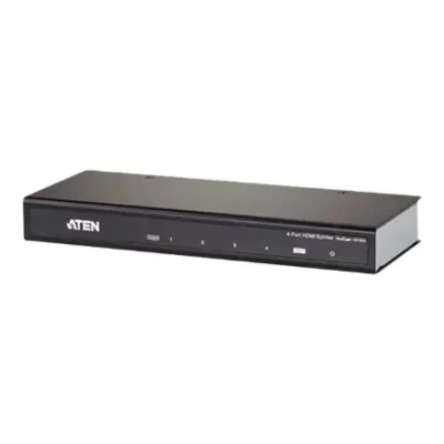 Aten VS184A 4-Port 4K HDMI Splitter  |  Aten  |  4-Port 4K HDMI Splitter  |  VS184A