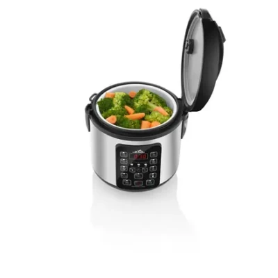 ETA  |  Rīsu vārītājs  |  ETA413190000 Granellino  |  500 W  |  1.5 L  |  Programmu skaits 9  |  Nerūsējošais tērauds / Melns