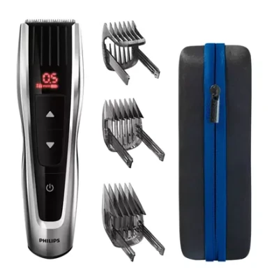 Philips  |  Matu mašīna Sērija 9000  |  HC9420 / 15  |  Bezvadu vai ar vadu  |  Garuma pakāpju skaits 60  |  Melns / Sudrabs