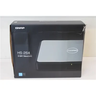 SALE OUT. QNAP 2-bay SATA fanless home NAS; Intel Celeron N5105 4 core 2.0GHz; max 2.9 GHz; 8GB onboard DDR4; 2x 2.5GbE
RJ45; 2x HDMI2.0  |  QNAP  |  2-Bay SATA fanless home NAS  |  HS-264  |  Up to 2 SATA 6Gb / s, 3Gb / s  |  Intel Celeron  |  N5105 4-co