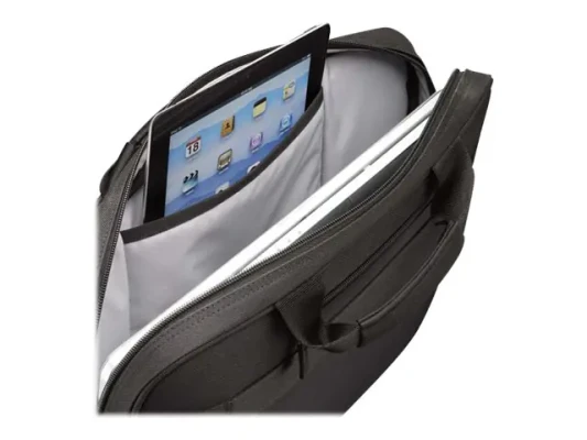 Case Logic  |  DLC117  |  Casual Laptop Bag  |  Fits up to size 17 "  |  Laptop Bag  |  Black  |  Shoulder strap