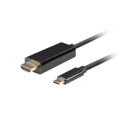 Lanberg USB-C to HDMI Cable, 3 m 4K / 60Hz, Black  |  Lanberg  |  USB-C to HDMI Cable  |  CA-CMHD-10CU-0030-BK  |  3 m