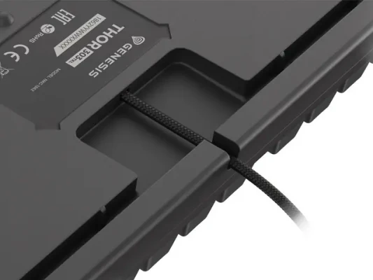Genesis  |  THOR 303 TKL  |  Black  |  Mechanical Gaming Keyboard  |  Wired  |  RGB LED light  |  US  |  USB Type-A  |  865 g  |  Replaceable "HOT SWAP" Switches