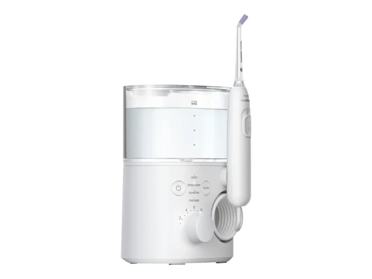 Philips  |  Mutes skalošanas ierīce  |  HX3911 / 40 Sonicare Power Flosser 7000  |  600 ml  |  Galvu skaits 4  |  Balta