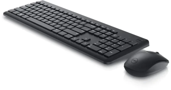Dell  |  Keyboard and Mouse  |  KM3322W  |  Keyboard and Mouse Set  |  Wireless  |  Batteries included  |  LT  |  Black  |  Wireless connection