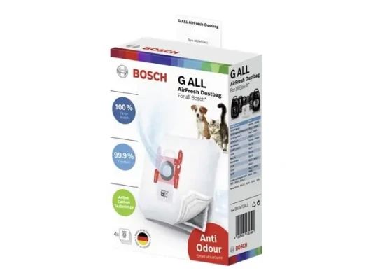Bosch  |  AirFresh GALL Vacuum cleaner bag  |  BBZAFGALL  |  White