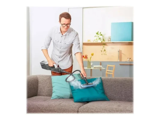 Polti  |  Steam mop with integrated portable cleaner  |  PTEU0304 Vaporetto SV610 Style 2-in-1  |  Power 1500 W  |  Steam pressure Not Applicable bar  |  Water tank capacity 0.5 L  |  Grey / White
