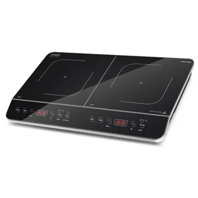 Caso  |  Table Induction Hob  |  Touch 3500  |  2 Cooking Zones  |  Touch Controls  |  Black