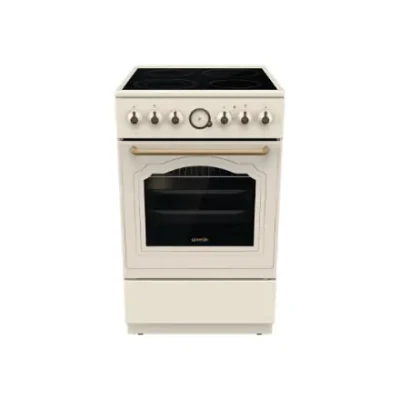 Gorenje  |  Plīts  |  GECS5B70CLI  |  Plīts veids Vitroceramic  |  Cepeškrāsns veids Elektriska  |  Bežs  |  Platums 50 cm  |  Dziļums 59.4 cm  |  70 L